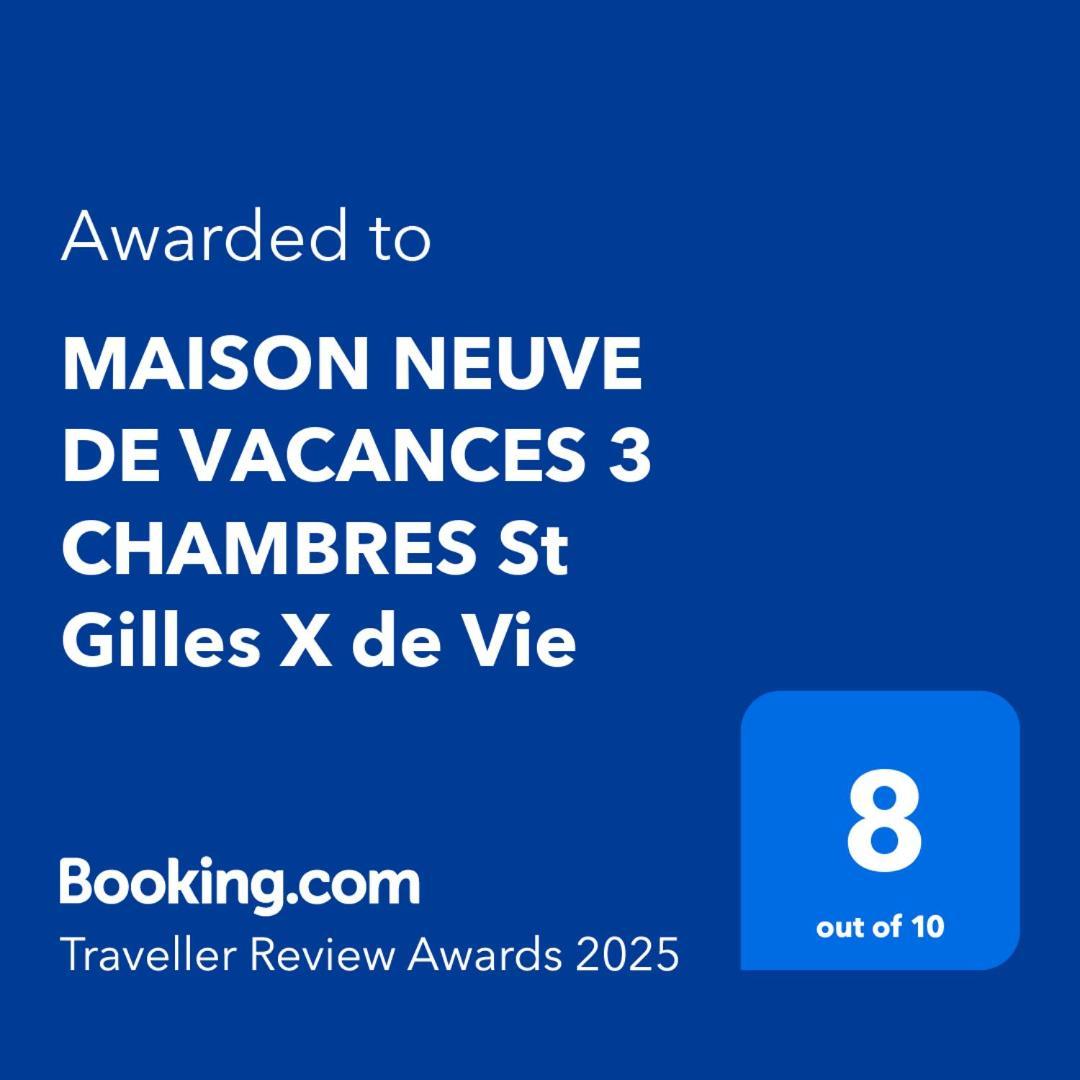 Maison 3 Chbres 3 Etoiles St Gilles X De Vie Saint-Gilles-Croix-de-Vie Exterior foto